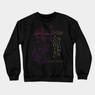 The woman Sagittarius Crewneck Sweatshirt